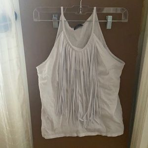 Zara white tank top